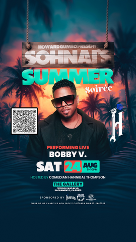 HOWARD Gumbo Sohnai Summer Soiree (AUGUST 24, 2024)1019 Del Paso Blvd, Sacramento